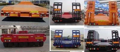 Hualiang Tianhong  LJN9400TDP Low flatbed semi-trailer