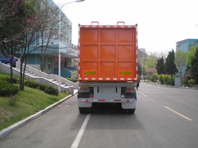 Qingzhuan  QDZ9340ZLJ Garbage transfer semi-trailer