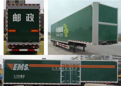 Shangyuan  GDY9293XYZ Postal semi-trailer