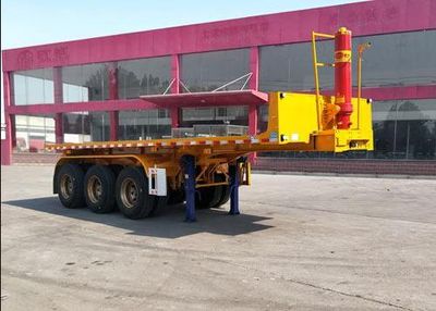 Xinyangda brand automobiles LXY9402ZZXP Flat dump semi-trailer