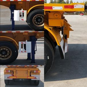 Xinyangda brand automobiles LXY9402ZZXP Flat dump semi-trailer