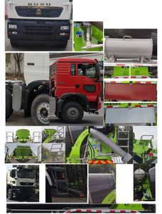 Zhonglian Automobile ZLJ5318GJBHTF Concrete mixing transport vehicle