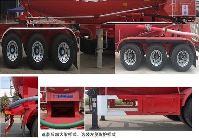 Dongrun  WSH9401GXH Lower ash semi-trailer