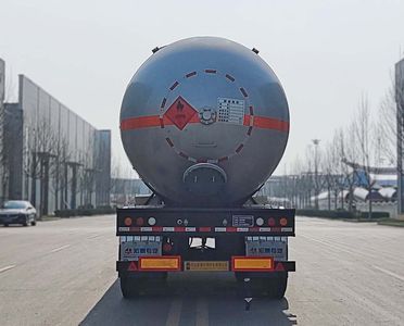 Zhengkang Hongtai brand automobiles HHT9409GYQ Semi trailer for liquefied gas transportation