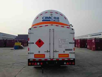 CIMC NTV9370GDY Low temperature liquid transport semi-trailer