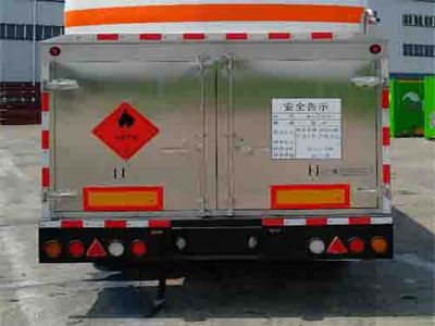 CIMC NTV9370GDY Low temperature liquid transport semi-trailer