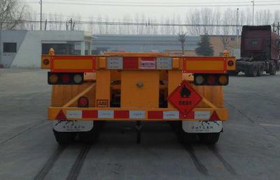 Liangshan Dongyue  CSQ9405TWY Transport semi-trailer of dangerous goods tank frame