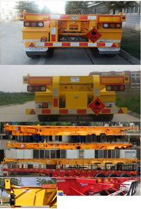 Liangshan Dongyue  CSQ9405TWY Transport semi-trailer of dangerous goods tank frame