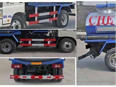 Huatong brand automobiles HCQ5049GXEBJ5 Septic suction truck