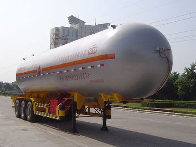 Jiuyuan  KP9405GYQ Semi trailer for liquefied gas transportation