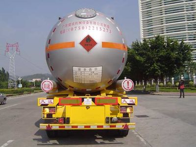 Jiuyuan  KP9405GYQ Semi trailer for liquefied gas transportation