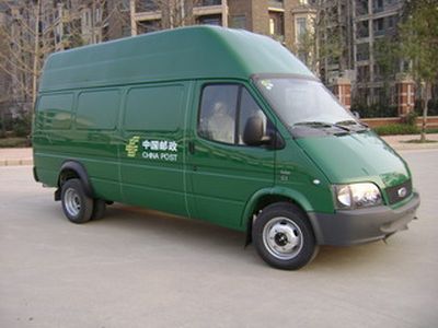 Jiangling Quanshun brand automobiles JX5047XYZDL2H Postal vehicle