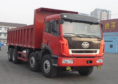 Jiefang Automobile CA3310P2K2L4T4EA82 Flat head diesel dump truck