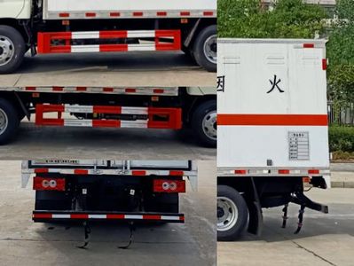 Chufei  CLQ5041XRQ6BJ Flammable gas box transport vehicle