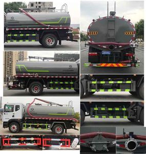 Zongang  CLT5161GXEEQ6 Septic suction truck