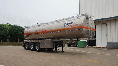 Yunli  LG9409GYY Aluminum alloy oil transport semi-trailer