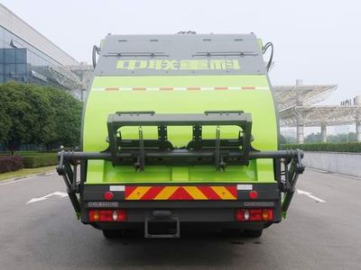 Zhonglian Automobile ZLJ5180ZYSHFE5 Compressed garbage truck