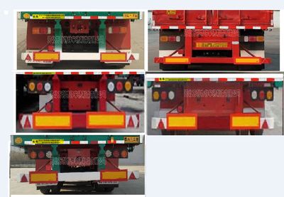 Fuyan Automobile HWL9400XXYPB Box transport semi-trailer