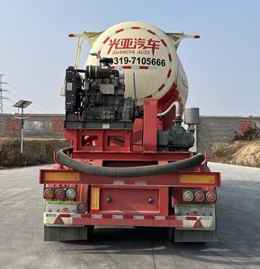 Guangya Tongda  JGY9400GSJHZ30 Dry mixed mortar transportation semi-trailer