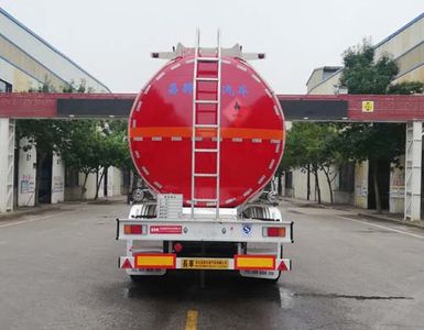 Changhua  HCH9408GRYJC Aluminum alloy flammable liquid tank transport semi-trailer