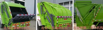 Chuyun  EZW5160ZYSDFL Compressed garbage truck