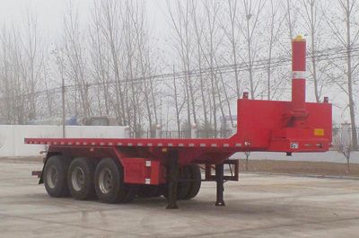 Xinyongcheng brand automobiles YJH9403ZZXP Flat dump semi-trailer