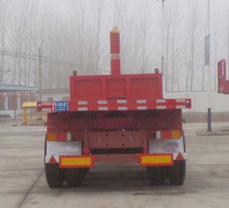 Xinyongcheng brand automobiles YJH9403ZZXP Flat dump semi-trailer