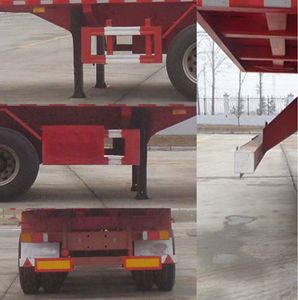 Xinyongcheng brand automobiles YJH9403ZZXP Flat dump semi-trailer