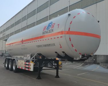 Mingxin NMX9400GYQDSemi trailer for liquefied gas transportation