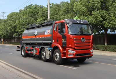 Zhongqi Liwei brand automobilesHLW5265GFWC6Tank transport vehicle for corrosive substances