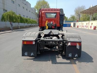 Jiefang Automobile CA4140P62K1E6 Flat head diesel semi-trailer tractor