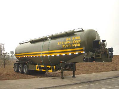 Kuangshan JKQ9400GFLPowder material transportation semi-trailer