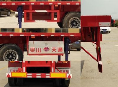 Liangshan Tiantong  LML9401TPB Flat transport semi-trailer