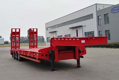 Luxiang  THC9401TDP Low flatbed semi-trailer