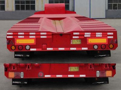 Luxiang  THC9401TDP Low flatbed semi-trailer