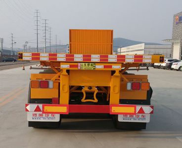 Luoxiang  LXC9404ZZXP Flat dump semi-trailer