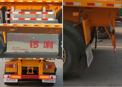 Luoxiang  LXC9404ZZXP Flat dump semi-trailer