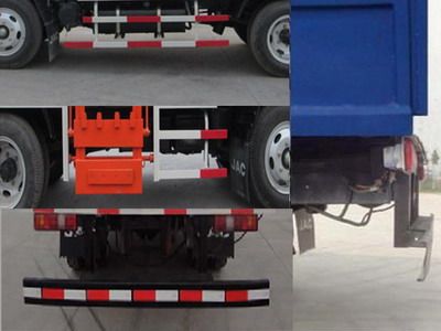 Donghong  DHC5040ZZZKT Hydraulic Lifter Garbage truck 