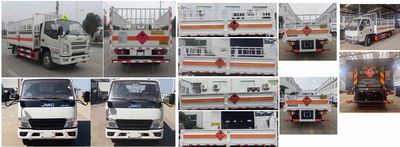 Huatong brand automobiles HCQ5043TQPJX6ZH Gas cylinder transport vehicle