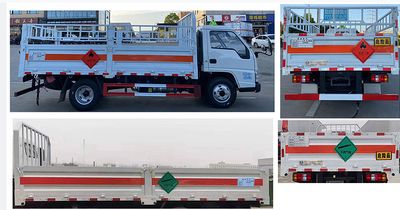 Huatong brand automobiles HCQ5043TQPJX6ZH Gas cylinder transport vehicle