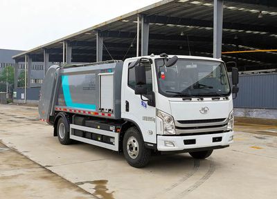 Hejia  HJK5100ZYSASHBEV Pure electric compression garbage truck