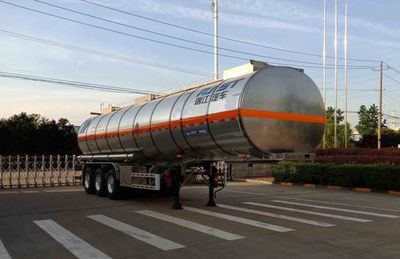 Ruijiang  WL9404GRYF Aluminum alloy flammable liquid tank transport semi-trailer