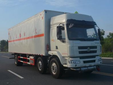 Duo Shi Xing JHW5250XRQLFlammable gas box transport vehicle