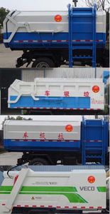 Yandi  SZD5070ZDJHD5 Compressed docking garbage truck