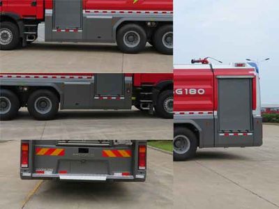 Zhonglian Automobile ZLF5340GXFSG180 Water tank fire truck