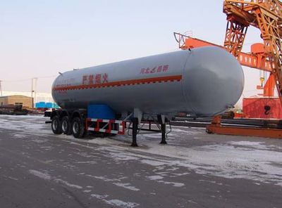 Changhua  HCH9406GYQA Semi trailer for liquefied gas transportation