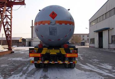 Changhua  HCH9406GYQA Semi trailer for liquefied gas transportation