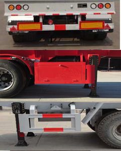 Zhengkang Hongtai brand automobiles HHT9404GFW Tank transport semi-trailer for corrosive substances