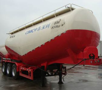 CIMC ZJV9405GFLSZ Medium density powder material transportation semi-trailer