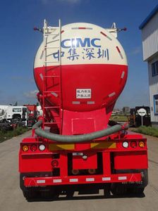 CIMC ZJV9405GFLSZ Medium density powder material transportation semi-trailer